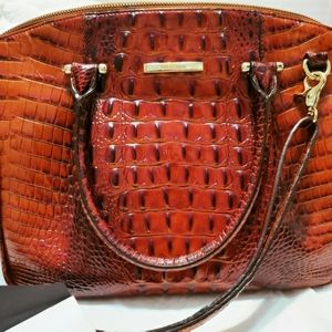 Brahmin pecan large handbag
